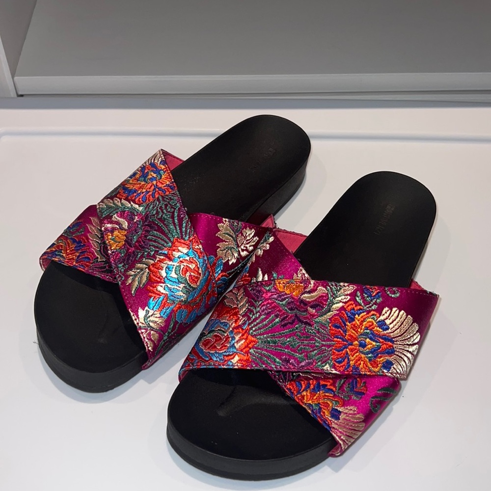 Forever 21 colorful sandals